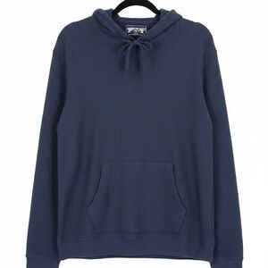 American Eagle Outfitters Waffle Knit Navy Hoodie